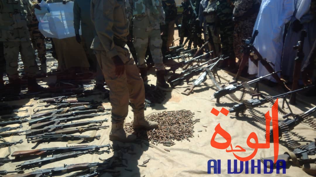 Tchad : un impressionnant arsenal de guerre présenté au ministre de la défense
