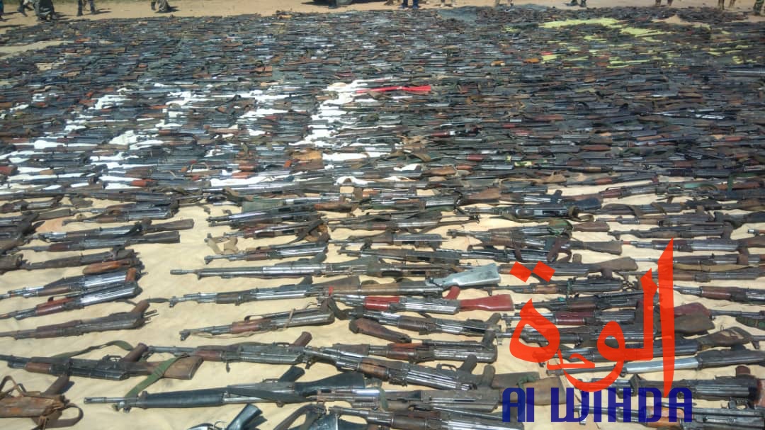 Tchad : un impressionnant arsenal de guerre présenté au ministre de la défense