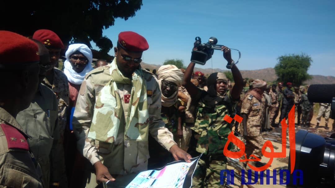 Tchad : un impressionnant arsenal de guerre présenté au ministre de la défense