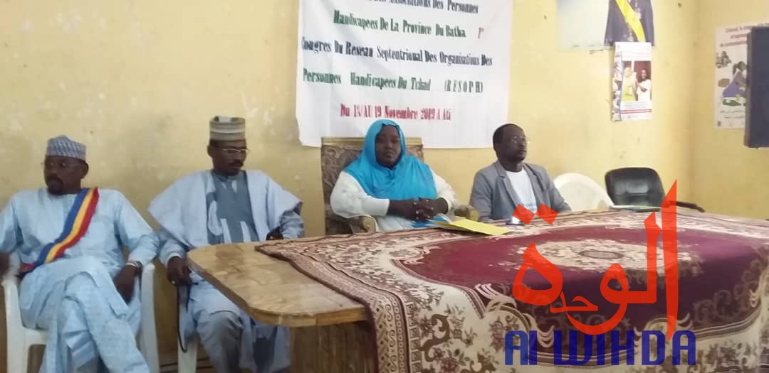 Tchad : un congrès pour plaider la cause des personnes handicapées, "une préoccupation de tous". © Alwihda Info