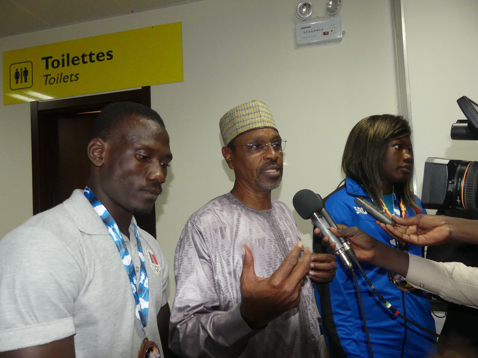 Tchad : la judokate médaillée d'or présentera sa médaille au chef de l'Etat. © COST