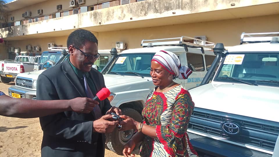 Tchad : deux ambulances offertes au ministère de la Santé publique. © MSP
