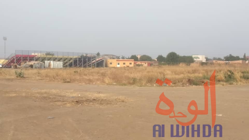 Tchad : à N'Djamena, le stade de Diguel est à l'abandon. © Alwihda Info/Malick Mahamat