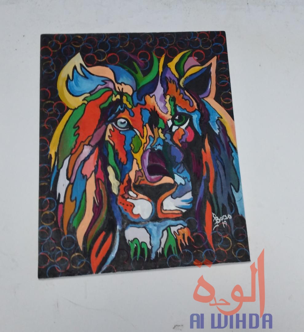 Tchad : Djimira, l'artiste peintre qui veut valoriser la discipline des beaux-arts