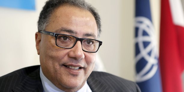 ​Le Vice-Président de la Banque mondiale, Hafez Ghanem, en visite officielle au Tchad. © Reuters