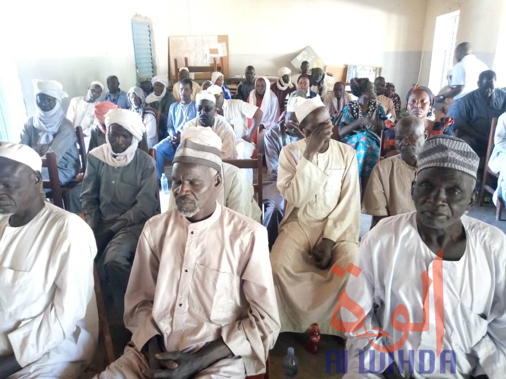 Tchad : mobilisation sociale contre la poliomyélite au Guéra. © Adam Issa Adam/Alwihda Info