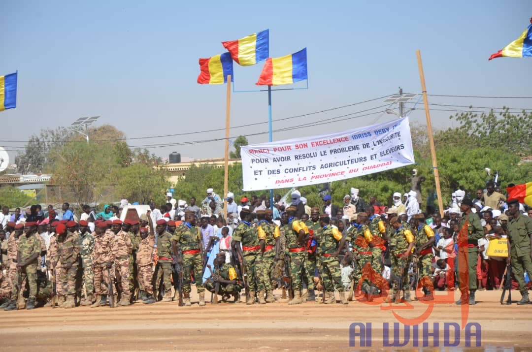 En images : temps forts de la cérémonie de fin d'état d'urgence à l'Est du Tchad