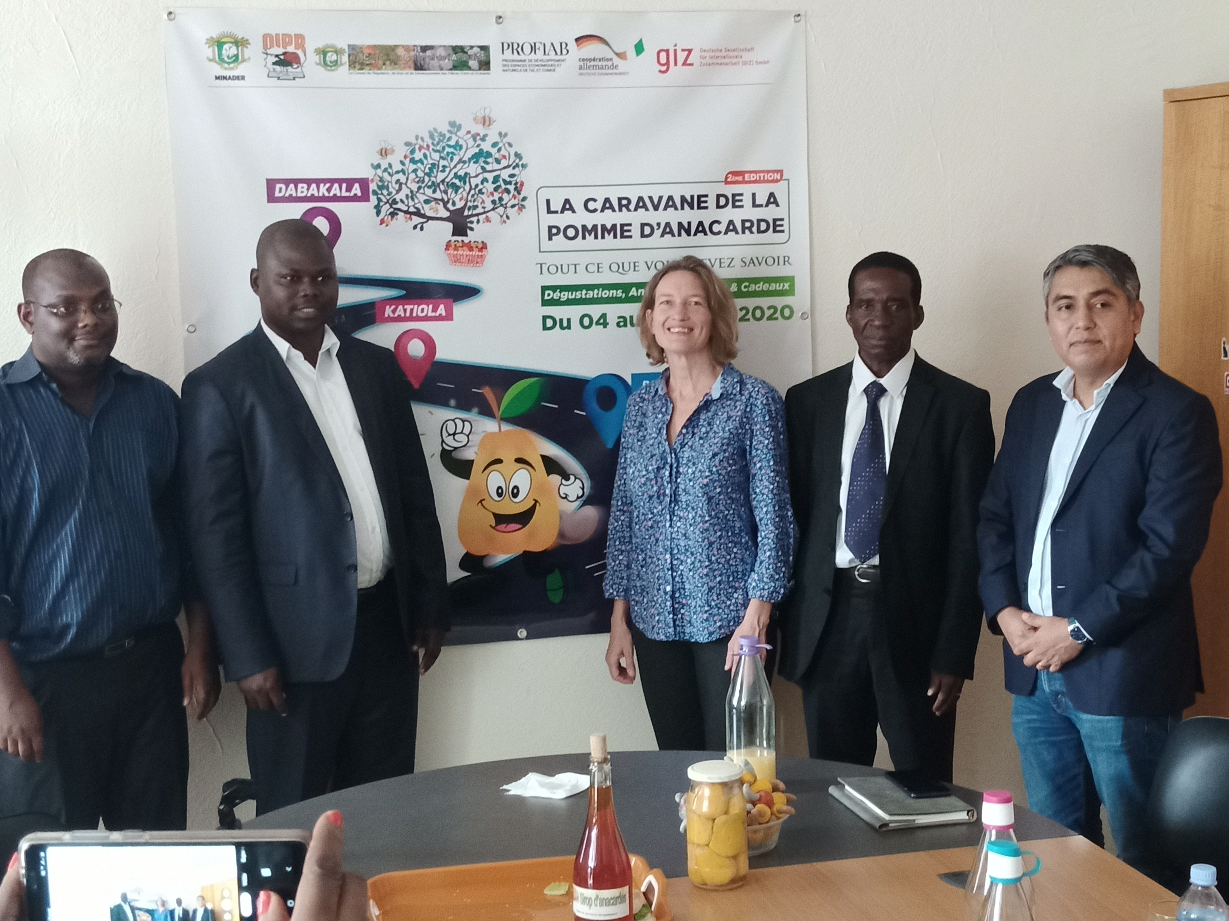 Les membres de l'OIPR et du PROFIAB II