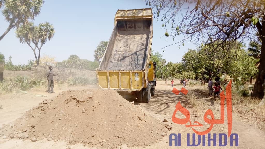 Tchad : préparatifs de la visite de la délégation présidentielle à Laï. © Alwihda Info