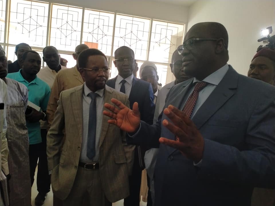 Tchad : visite ministérielle au siège de la douane et à Ngueli. © DR/Min. Fin.