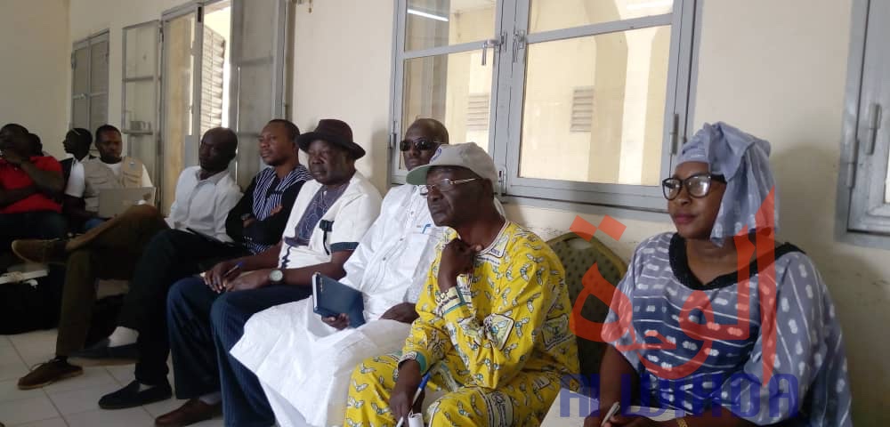 Tchad : à Laï, les comités d'organisation à pied d'oeuvre pour la venue du président. © Éric Guedi/Alwihda Info