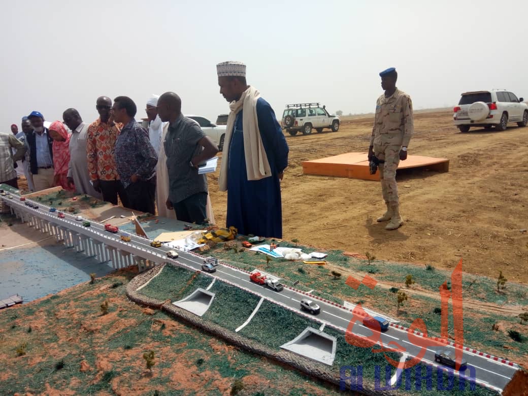 Tchad : découvrez la maquette 3D du futur pont entre Bongor et Yagoua (Cameroun). © Golmen Ali/Alwihda Info