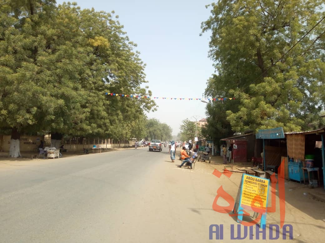 Tchad : intenses préparatifs et sécurité renforcée à Bongor pour la visite de Déby. © Golmen Ali/Alwihda Info