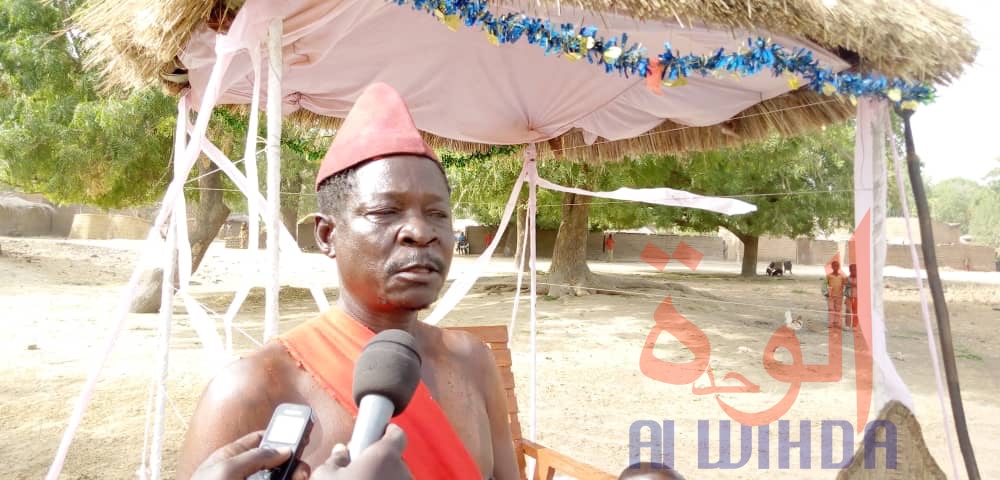 Tchad : à Laï, un nouveau chef au grand quartier autochtone Taba. © Éric Guedi/Alwihda Info
