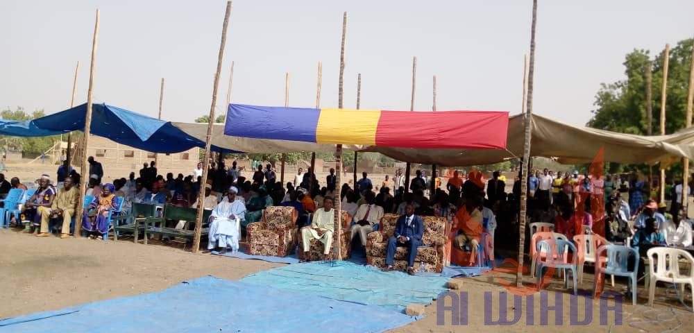 Tchad : à Laï, un nouveau chef au grand quartier autochtone Taba. © Éric Guedi/Alwihda Info