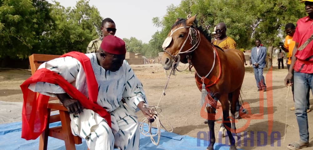 Tchad : à Laï, un nouveau chef au grand quartier autochtone Taba. © Éric Guedi/Alwihda Info