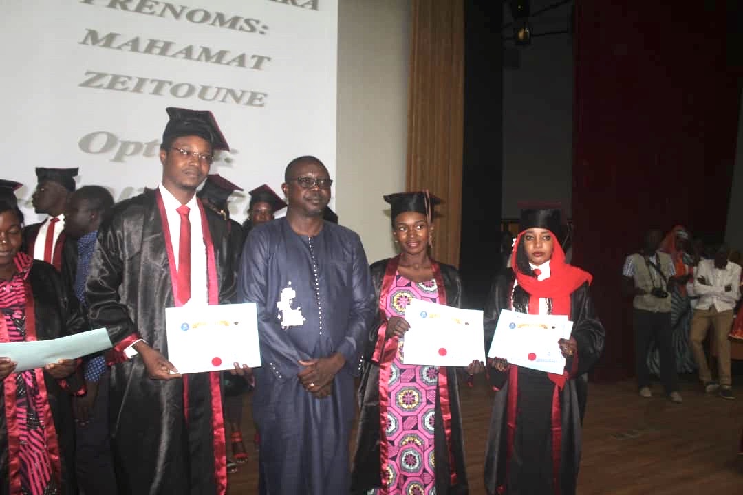 Tchad : parchemin de fin d'études pour la promotion universitaire Nadji Madou