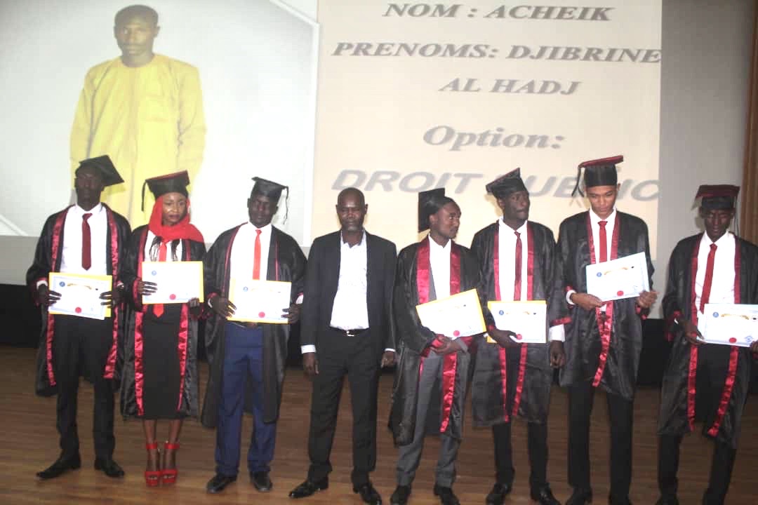 Tchad : parchemin de fin d'études pour la promotion universitaire Nadji Madou