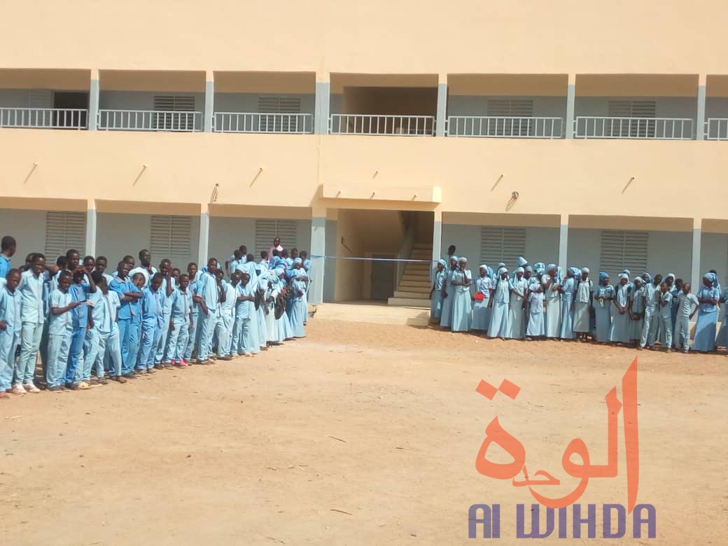 Tchad : un établissement scolaire inauguré à Mongo. © Béchir Badjoury/Alwihda Info