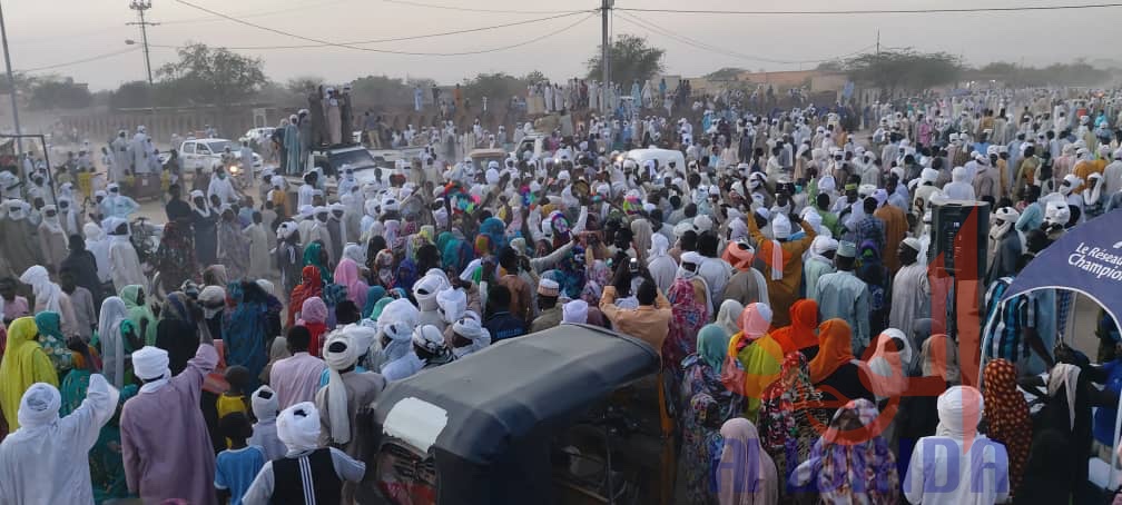 Tchad : la mobilisation ne faiblit pas à Abéché, à la veille de l'intronisation. © Alwihda Info
