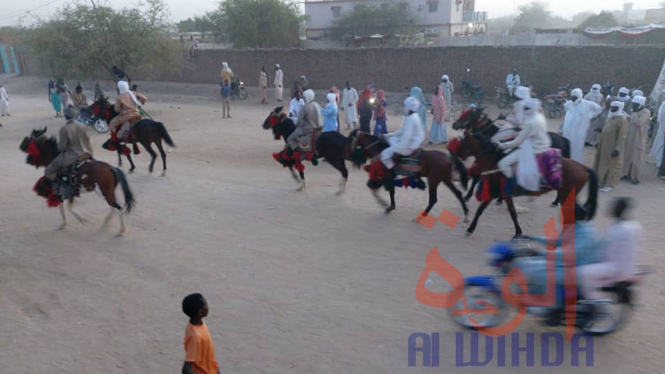 Tchad : la mobilisation ne faiblit pas à Abéché, à la veille de l'intronisation. © Alwihda Info