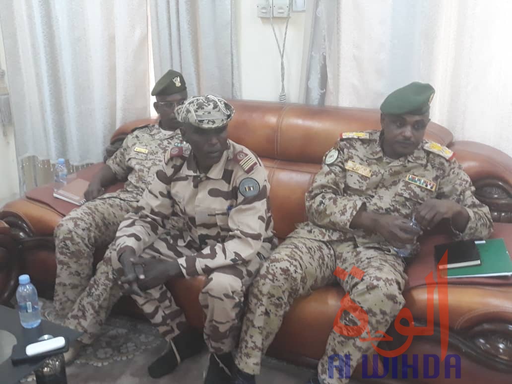Tchad : une délégation militaire soudanaise à l'Est. © Alwihda Info