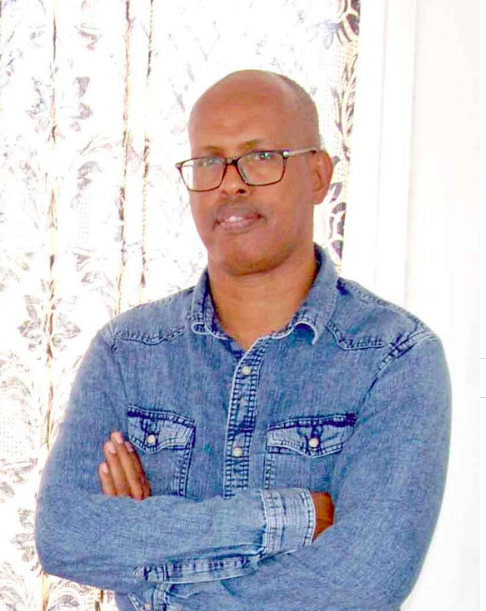 Le président de l'ODDH, l'Observateur Djiboutien pour la promotion de la Démocratie et des Droits Humains, Farah Abdillahi Miguil. © DR