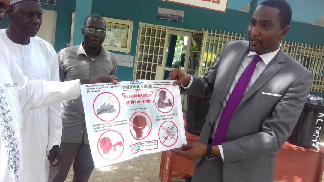 Tchad : Covid-19 et milieu professionnel, un guide explicatif présenté. © Alwihda Info