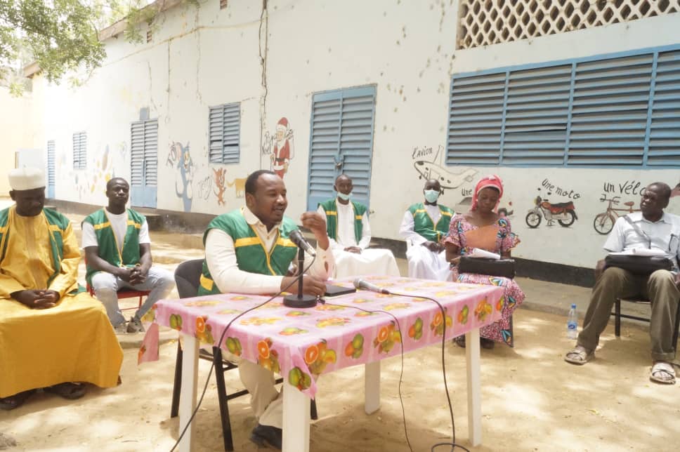 Le président de la coalition Fils du Tchad, Faycal Hissein Hassan. © Alwihda Info