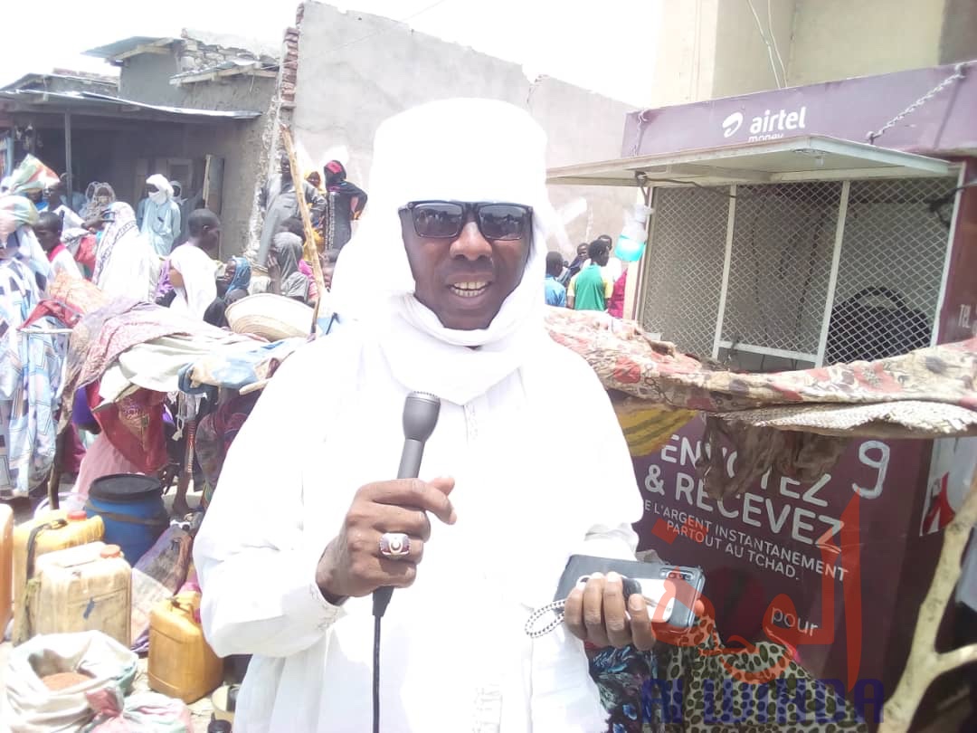 Tchad / Covid-19 : descente du gouverneur de Hadjer Lamis au marché de Massakory