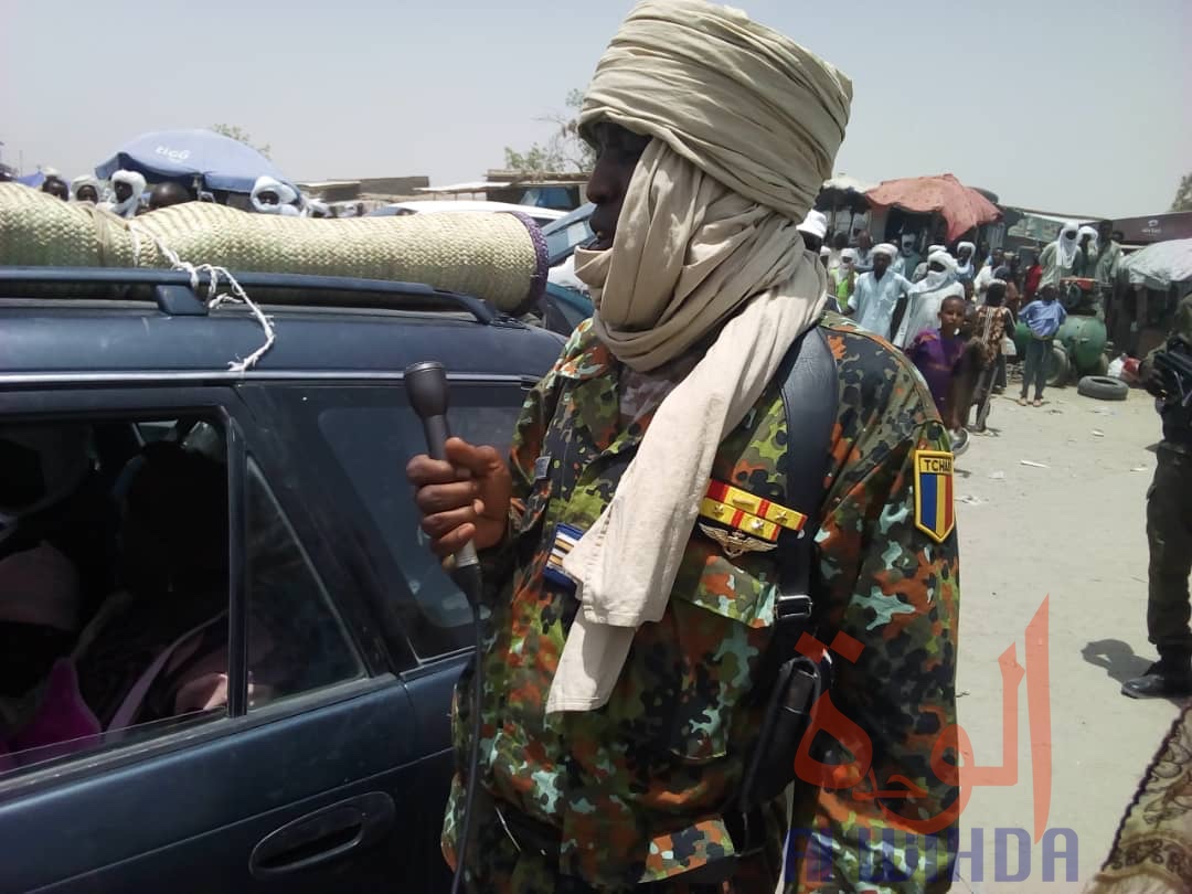 Tchad / Covid-19 : descente du gouverneur de Hadjer Lamis au marché de Massakory