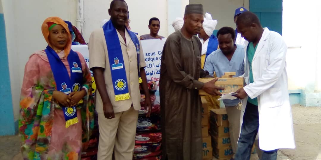 Tchad : les dons continuent d'affluer aux militaires blessés de Bohoma. © Mahamat Abdramane Ali Kitire/Alwihda Info
