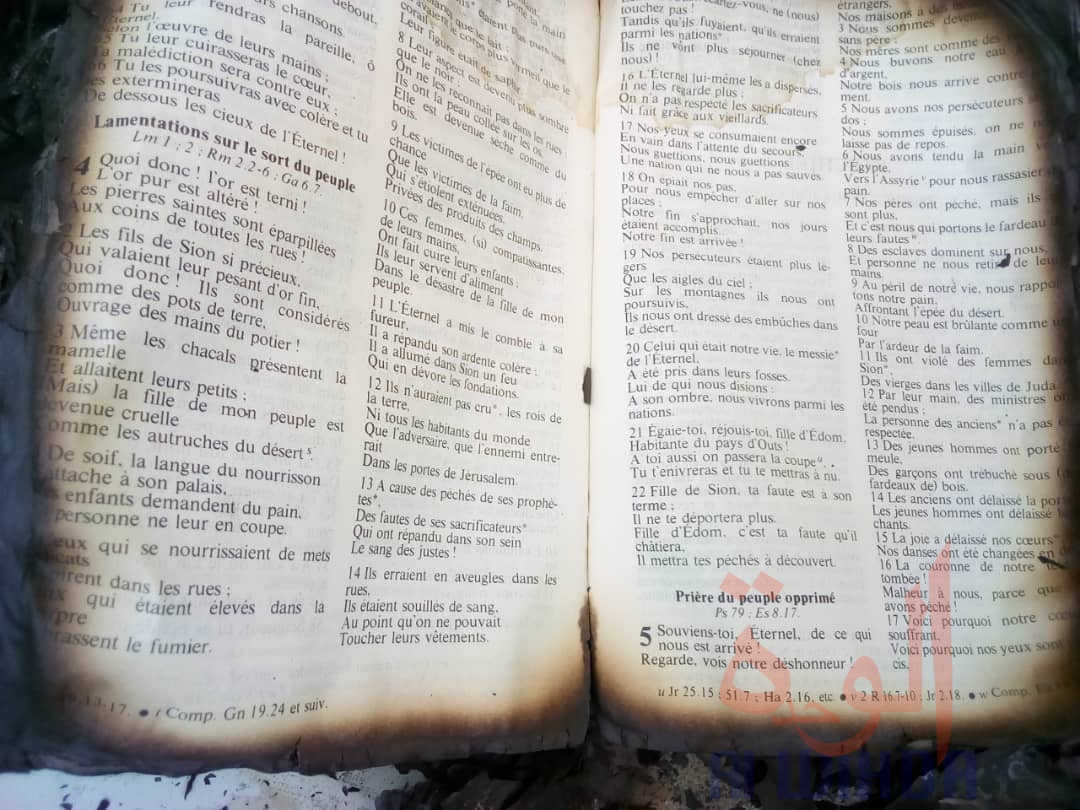 Tchad : en préparant du thé, il met accidentellement feu à son foyer. © Mbainaissem Gédéon Mbeibadoum/Alwihda Info