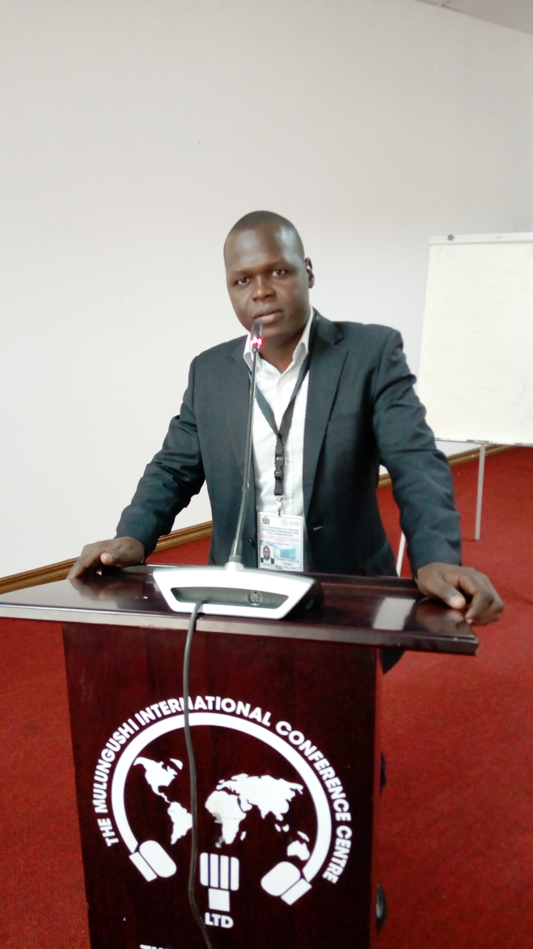 Mahamat Ramadane, l'un des rares jeunes JRI qui fait la fierté du journalisme en Afrique. © DR