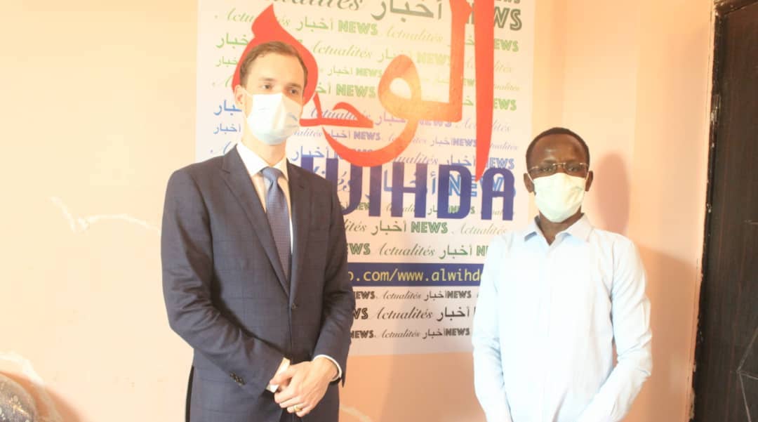 Tchad : visite d'un représentant de l'ambassade de France à Alwihda Info