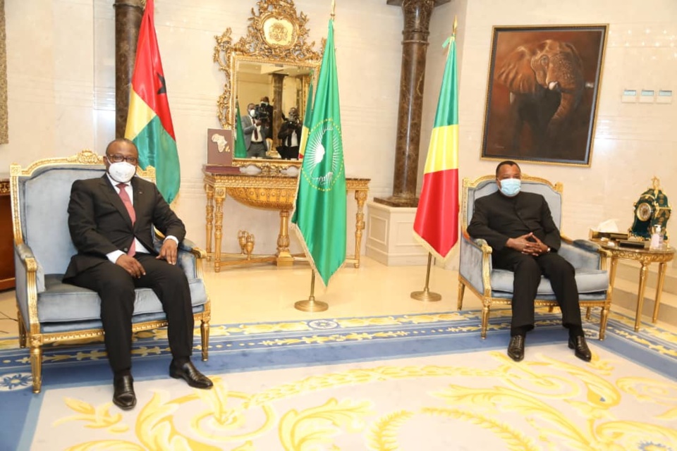 Tête-à-tête Umaro Sissoco Embaló - Denis Sassou N'Guesso