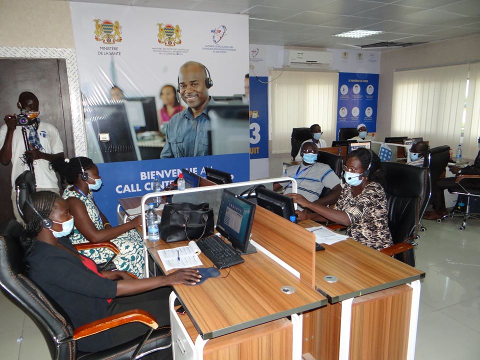 Tchad - Covid-19 : le centre d'appel du 1313 à N'Djamena © mc