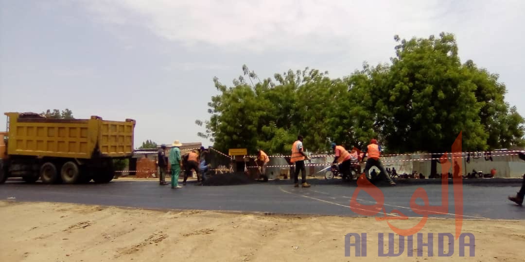 Tchad : à N'Djamena, des travaux routiers en phase de finition