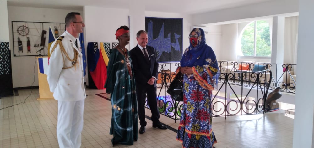 Tchad : commémoration du 14 juillet à l'Ambassade de France, en présence d'officiels