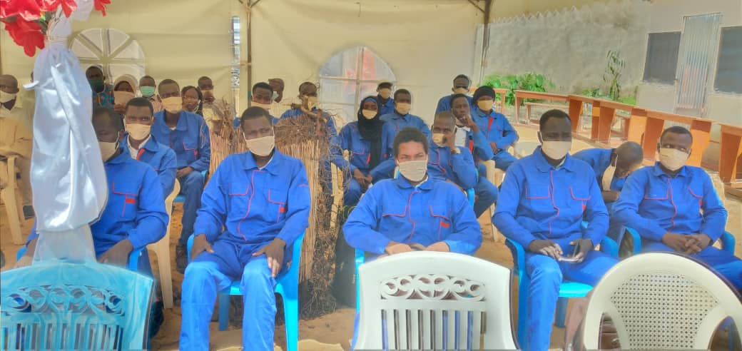 Tchad : le FONAP contribue à l'insertion socio-économique des jeunes avec des formations. © Malick Mahamat/Alwihda Info