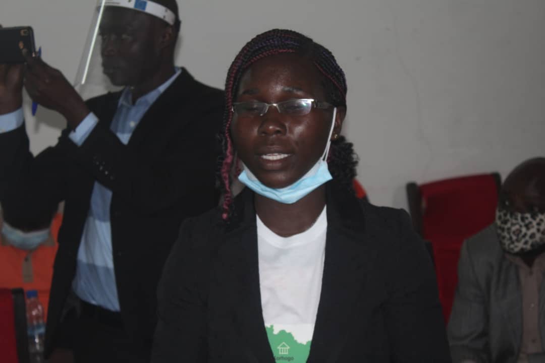 Kouao Isabelle, coordinatrice du projet