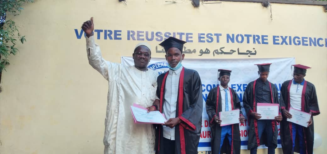 Tchad : le complexe scolaire Nelson Mandela célèbre la réussite de ses bacheliers. © Malick Mahamat/Alwihda Info