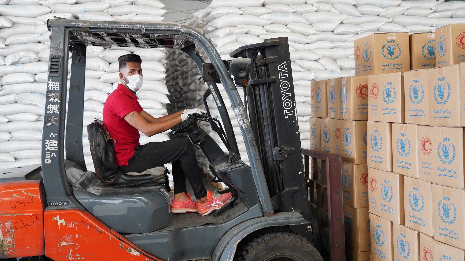 Le Programme alimentaire mondial reçoit le Prix Nobel de la paix 2020. Illustration © PAM/Twitter