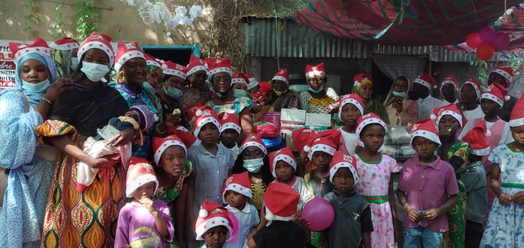 Tchad : les "femmes engagées" de la CNPS ouvrent leurs cœurs aux orphelins pour Noël