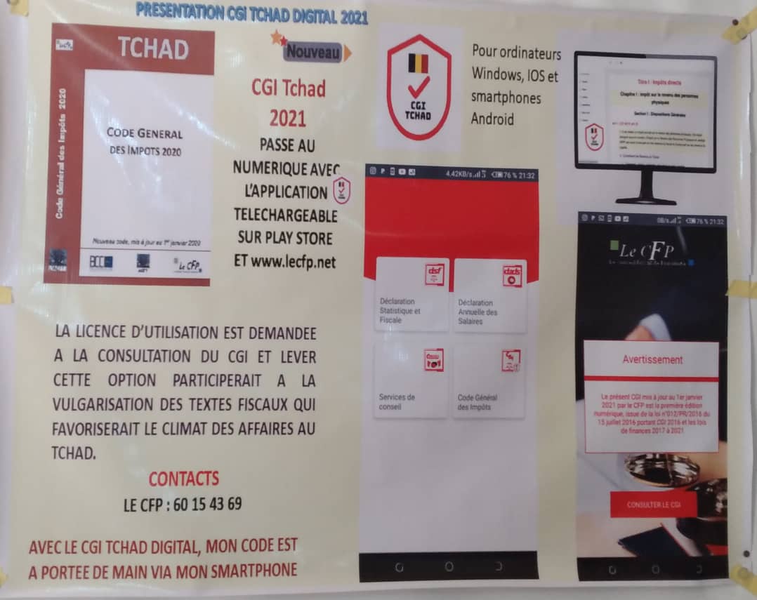 Tchad : le Code général des impôts 2021 désormais disponible en numérique