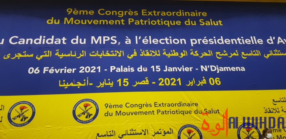 Tchad : le MPS investit ce samedi son candidat pour la présidentielle