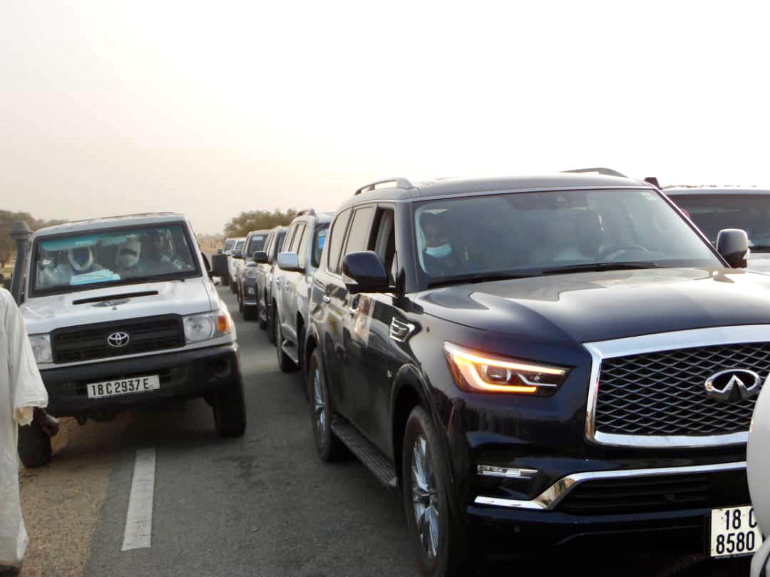 Tchad : le chef de mission du MPS du Ouaddaï, Alio Abdoulaye Ibrahim, est arrivé à Abéché