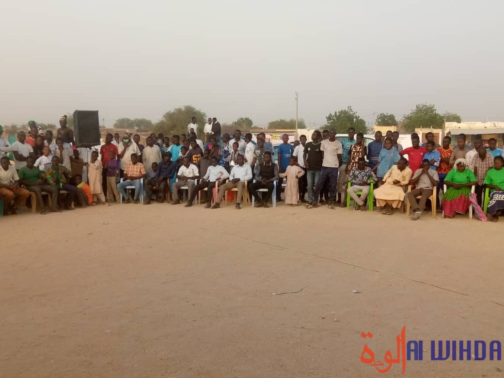 Élections au Tchad : meeting de Lydie Beassemda à Abéché