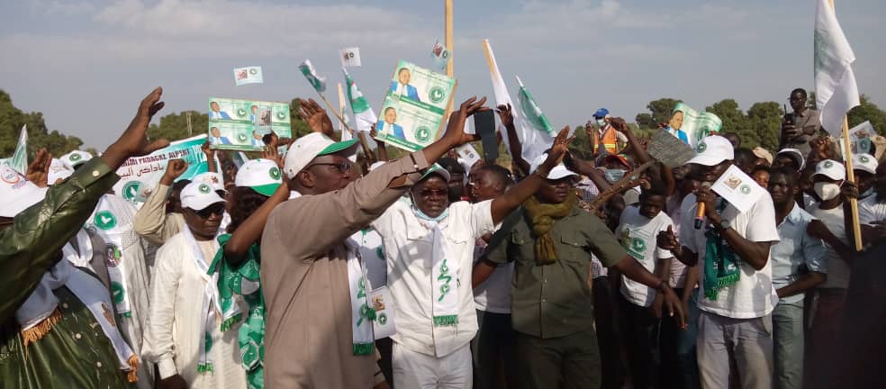 Présidentielle au Tchad : le candidat Pahimi Padacké en campagne à Moundou