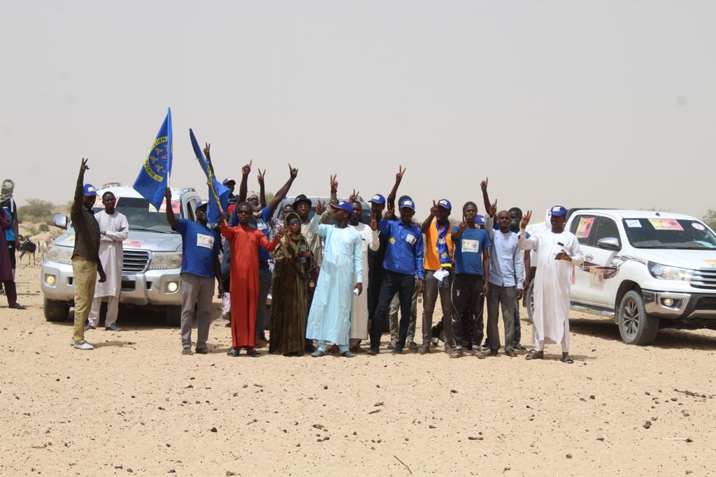 Campagne électorale : "Génération 90" fait du porte-à-porte dans le Tchad profond